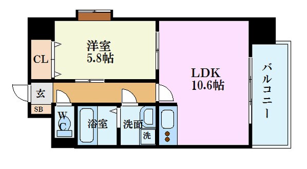 MARIO TERRACE　平野町の物件間取画像